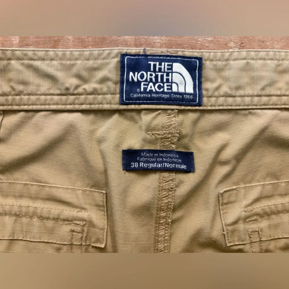 North Face Tribe‎ Cargo Shorts Men’s Size 38 Khaki Tan NF0A2RFT